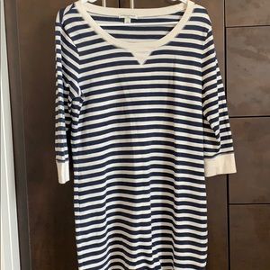 Banana Republic Stripe Sweater Dress M